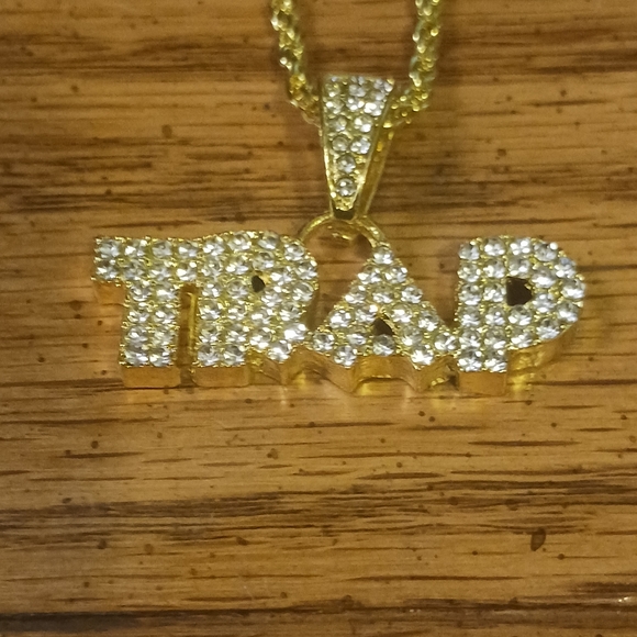 Iced out Trap chain - Picture 3 of 3